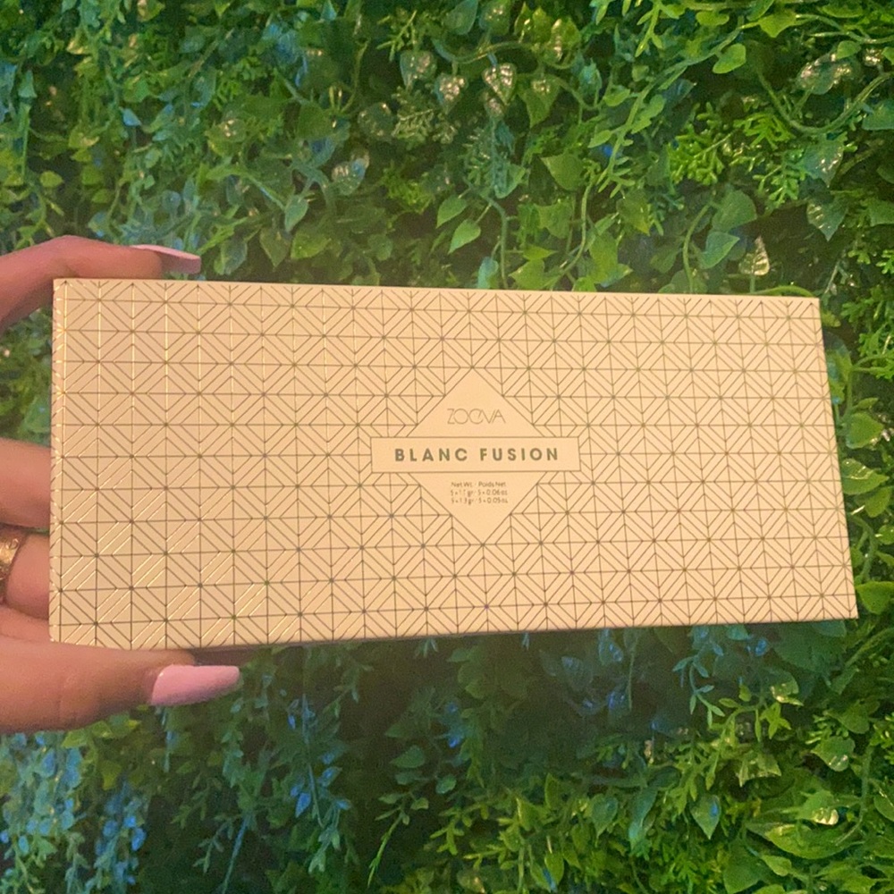 Zoeva blanc fusion pallet